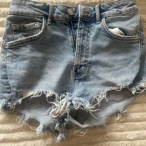 Zara denim shorts